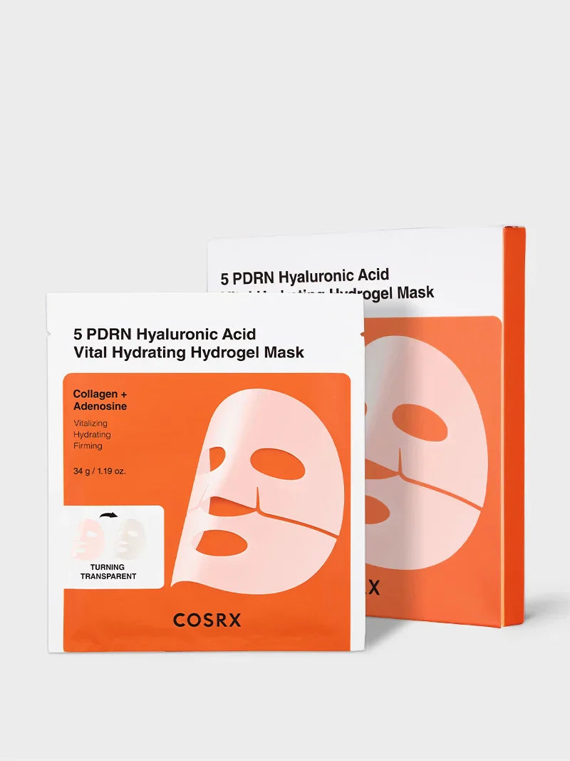 COSRX 5 PDRN Hyaluronic Acid Vital Hydrating Hydrogel Mask [X3NI9]
